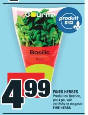Super C FINES HERBES | FINE HERBS offer