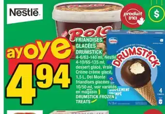 Super C FRIANDISES GLACÉES DRUMSTICK | DRUMSTICK FROZEN TREATS offer