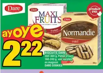 Super C BISCUITS DARE | DARE COOKIES offer