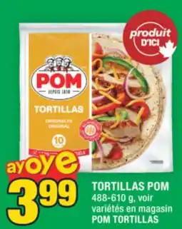 Super C TORTILLAS POM | POM TORTILLAS offer