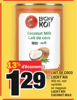Super C LAIT DE COCO LUCKY KOI | LUCKY KOI COCONUT MILK offer
