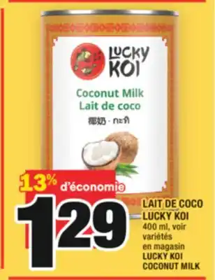Super C LAIT DE COCO LUCKY KOI | LUCKY KOI COCONUT MILK offer