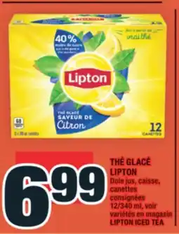 Super C THÉ GLACÉ LIPTON offer