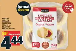 Super C MUFFINS ANGLAIS SELECTION | SELECTION ENGLISH MUFFINS offer