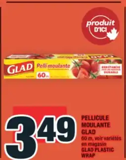 Super C WRAP 334949 PELLICULE MOULANTE GLAD | GLAD PLASTIC WRAP offer