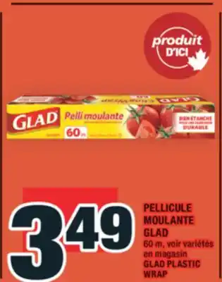 Super C WRAP 334949 PELLICULE MOULANTE GLAD | GLAD PLASTIC WRAP offer