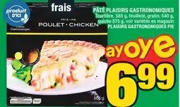 Super C PÂTÉ PLAISIRS GASTRONOMIQUES | PLAISIRS GASTRONOMIQUES PIE offer