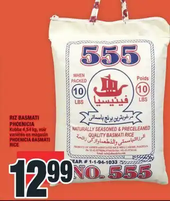 Super C RIZ BASMATI PHOENICIA | PHOENICIA BASMATI RICE offer