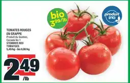 Super C TOMATES ROUGES EN GRAPPE | STEMMED RED TOMATOES offer
