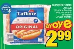Super C SAUCISSES FUMÉES LAFLEUR | LAFLEUR WIENERS offer