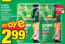 Super C POMMES DE TERRE CAVENDISH | CAVENDISH POTATOES offer