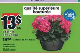 Super C PANIER FLEURI | BLOOMING BASKET offer