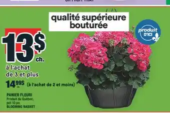 Super C PANIER FLEURI | BLOOMING BASKET offer