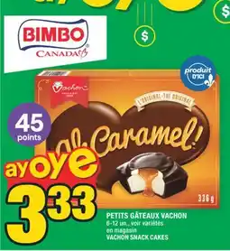 Super C PETITS GÂTEAUX VACHON | VACHON SNACK CAKES offer