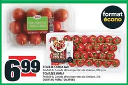 Super C TOMATES COCKTAIL | COCKTAIL ROMA TOMATOES offer