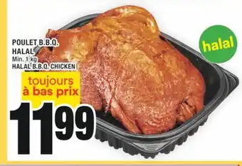 Super C POULET B.B.Q. HALAL offer