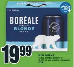 Super C BIÈRE BORÉALE | BEER offer