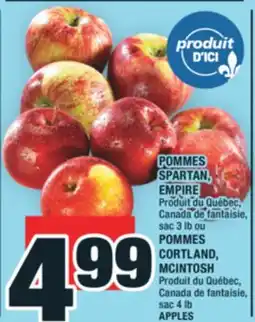 Super C POMMES SPARTAN, EMPIRE | APPLES offer