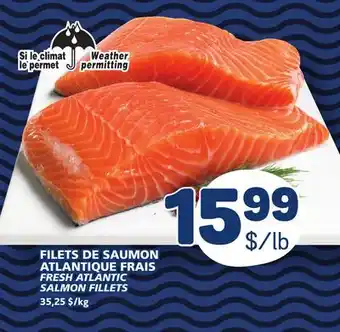 Marché Bonichoix FRESH ATLANTIC SALMON FILLETS offer