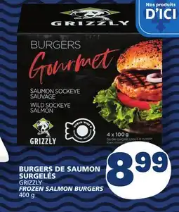 Marché Bonichoix GRIZZLY FROZEN SALMON BURGERS offer