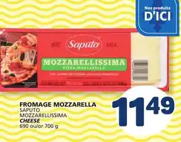 Marché Bonichoix SAPUTO MOZZARELLISSIMA CHEESE offer