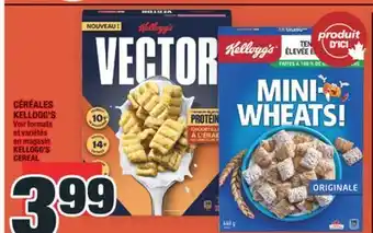 Super C CÉRÉALES KELLOGG'S | KELLOGG'S CEREAL offer