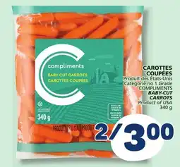 Marché Bonichoix COMPLIMENTS BABY-CUT CARROTS offer