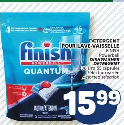 Marché Bonichoix FINISH Powerball DISHWASHER DETERGENT offer
