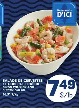 Marché Bonichoix FRESH POLLOCK AND SHRIMP SALAD offer