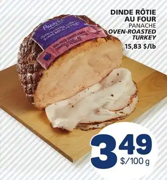 Marché Bonichoix PANACHE OVEN-ROASTED TURKEY offer
