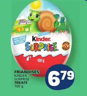 Marché Bonichoix KINDER SURPRISE TREATS offer