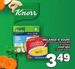 Marché Bonichoix LIPTON OR KNORR SOUP MIX offer