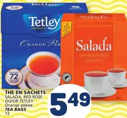 Marché Bonichoix SALADA, RED ROSE OR TETLEY TEA BAGS offer