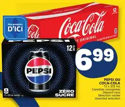 Marché Bonichoix PEPSI OR COCA-COLA offer