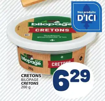 Marché Bonichoix BILOPAGE CRETONS offer