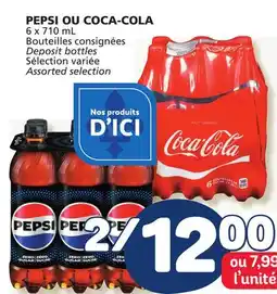 Marché Bonichoix PEPSI OR COCA-COLA offer