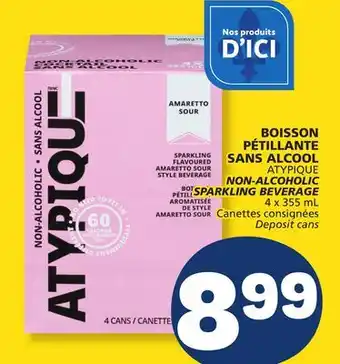 Marché Bonichoix ATYPIQUE NON-ALCOHOLIC SPARKLING BEVERAGE offer