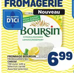 Marché Bonichoix BOURSIN CHEESE offer
