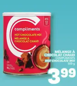 Marché Bonichoix COMPLIMENTS HOT CHOCOLATE MIX offer