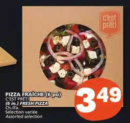 Marché Bonichoix C'EST PRÊT! (6 in.) FRESH PIZZA offer