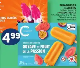Marché Bonichoix COMPLIMENTS FROZEN TREATS offer