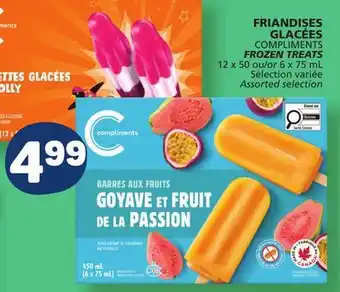 Marché Bonichoix COMPLIMENTS FROZEN TREATS offer