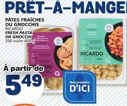 Marché Bonichoix RICARDO FRESH PASTA OR GNOCCHI offer