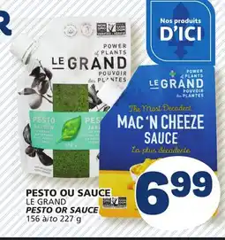 Marché Bonichoix LE GRAND PESTO OR SAUCE offer