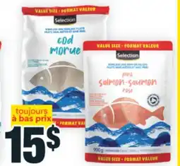 Super C FILETS DE POISSON SELECTION | SELECTION FISH FILLETS offer