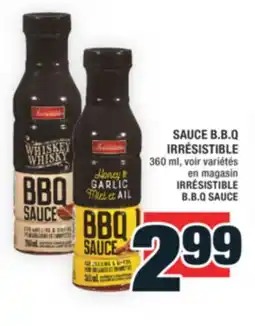 Super C SAUCE B.B.Q IRRÉSISTIBLE | IRRÉSISTIBLE B.B.Q SAUCE offer