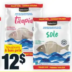 Super C FILETS DE POISSON SELECTION | SELECTION FISH FILLETS offer