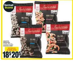 Super C CREVETTES IRRÉSISTIBLE | IRRÉSISTIBLE SHRIMP offer