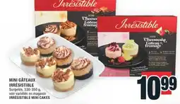 Super C MINI GÂTEAUX IRRÉSISTIBLE | IRRÉSISTIBLE MINI CAKES offer