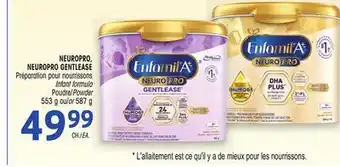Uniprix ENFAMIL NEUROPRO, NEUROPRO GENTLEASE Préparation pour nourrissons/Infant formula Poudre/Powder offer